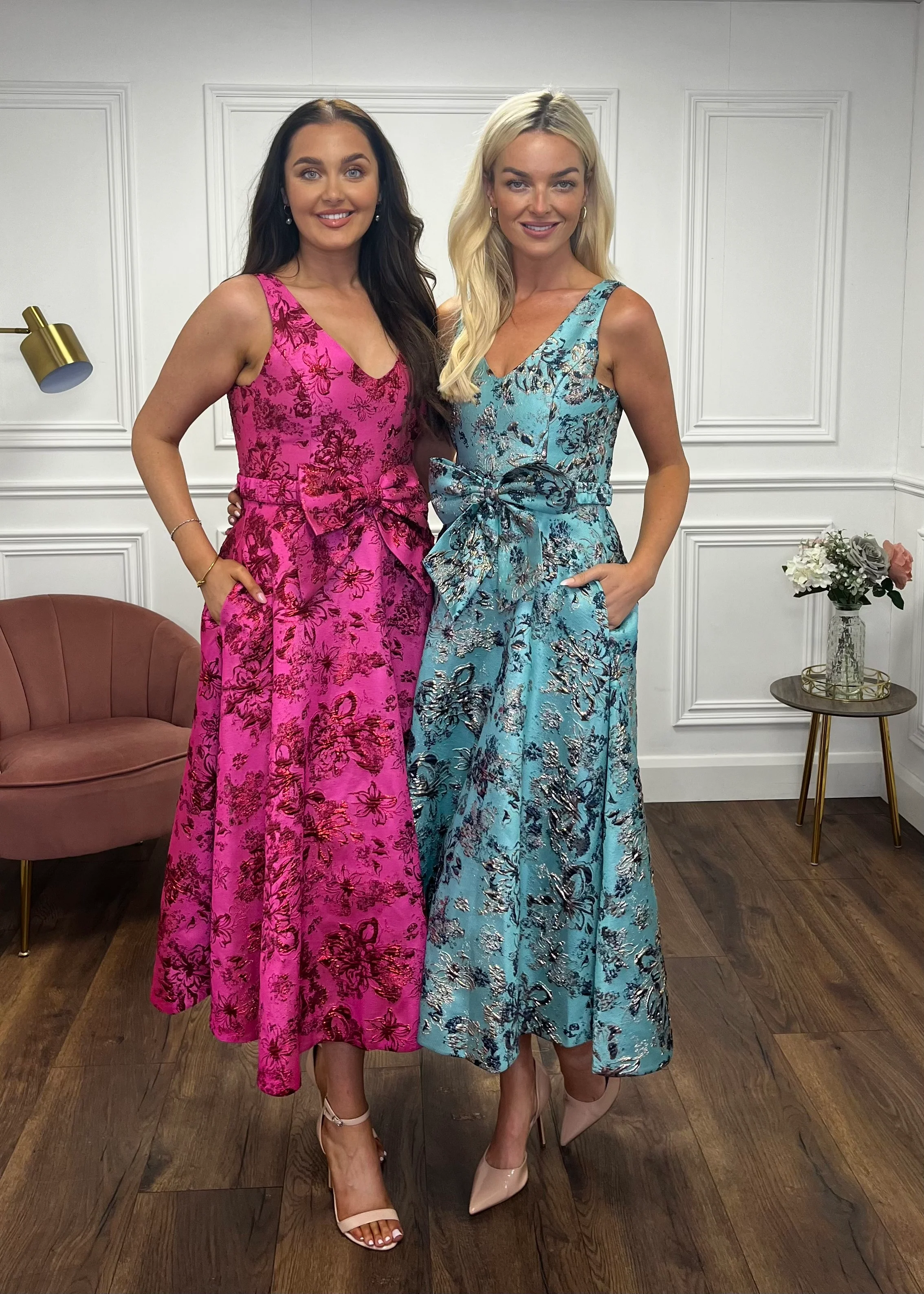 “Skye” Dress in Teal - Image 7