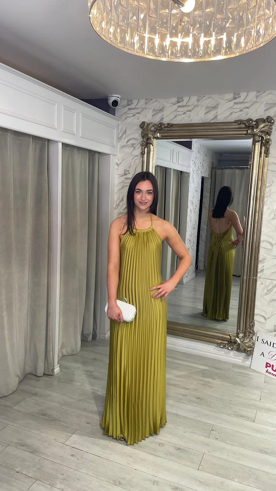 "Vean" Dress In Mustard